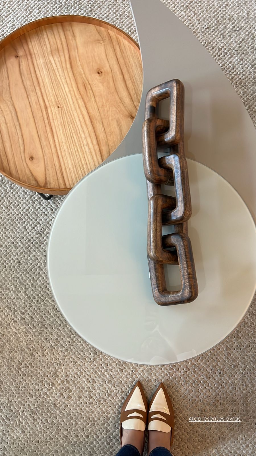 elementos decorativos para mesa de centro