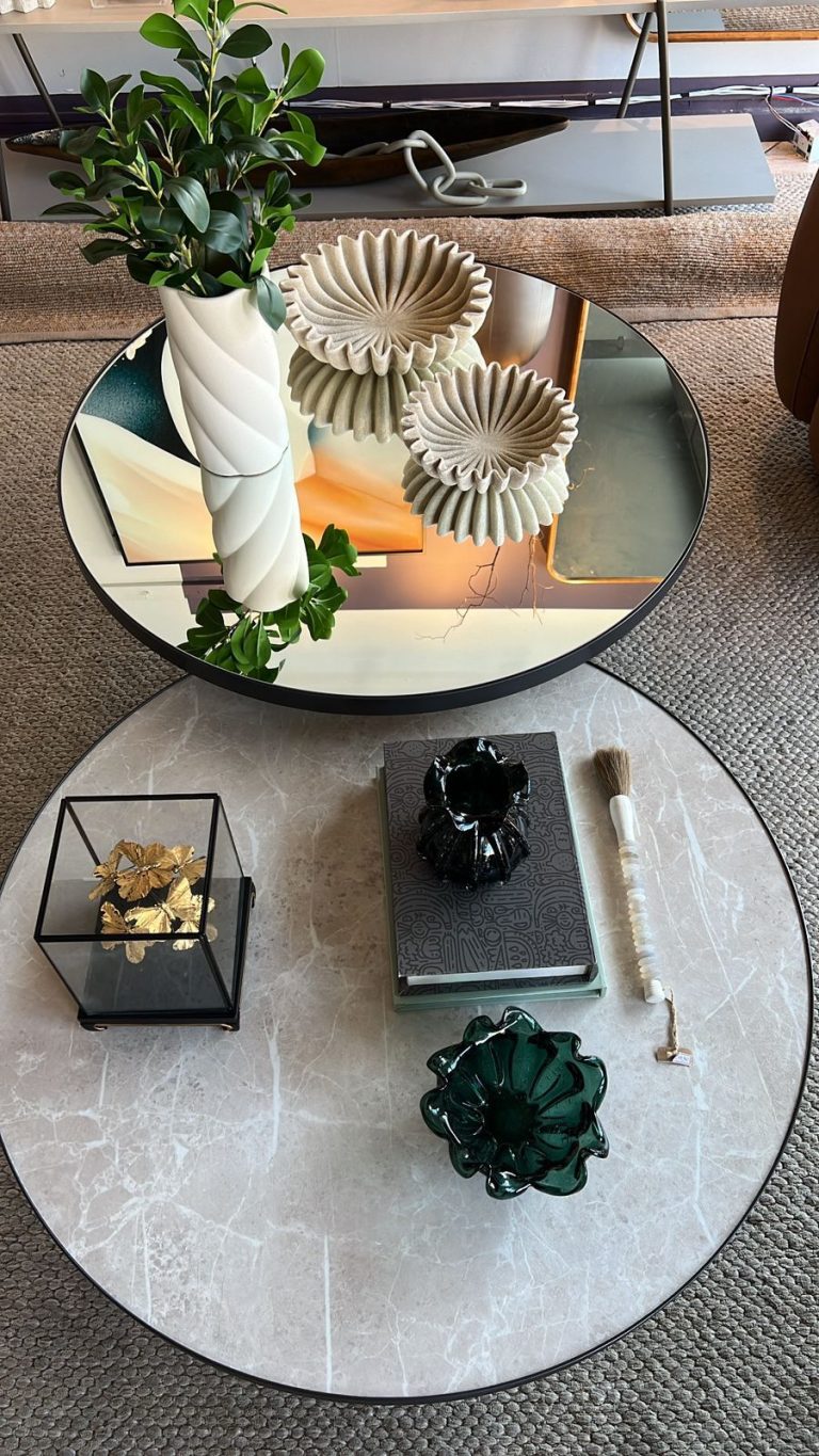 elementos decorativos para mesa de centro