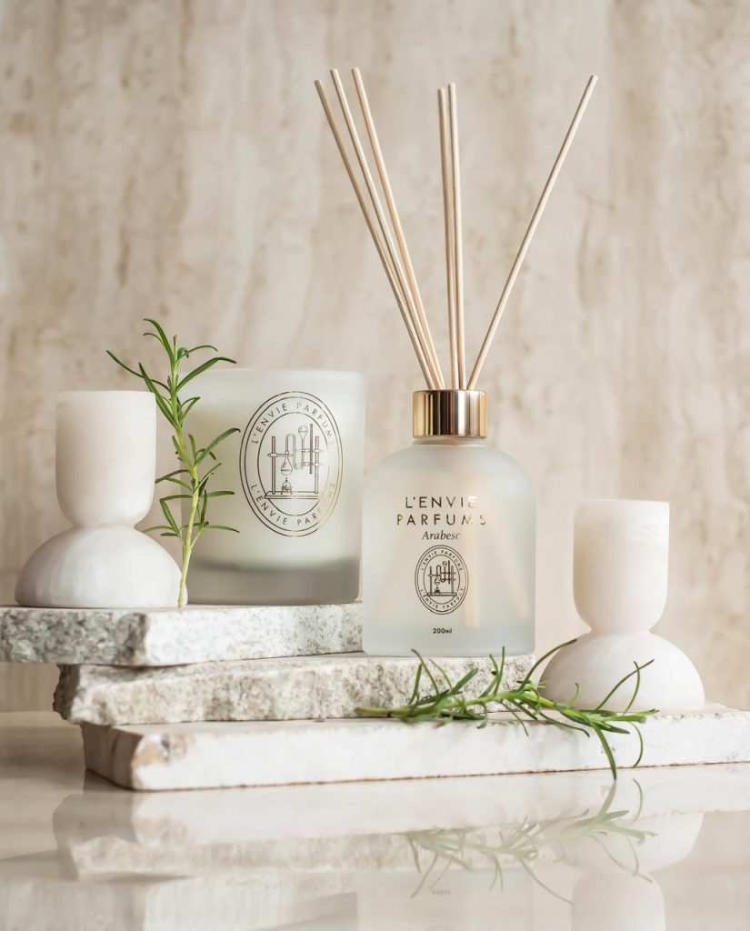 kit de aromatizantes na cor branca loja de decoracao em lavras